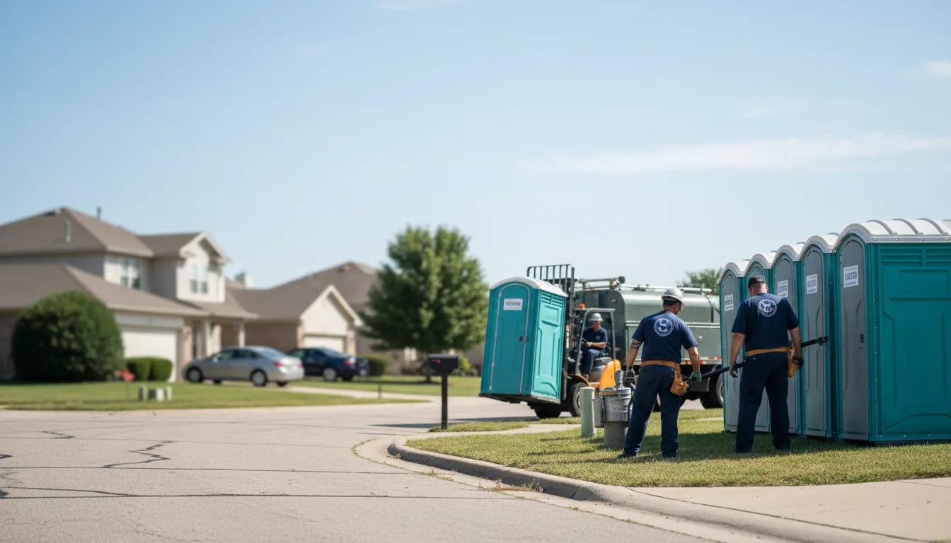 Porta Potty Rental in Roseville, OH near me